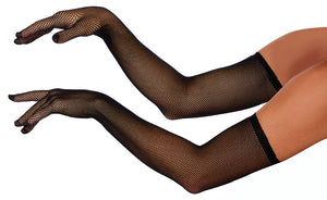 Dreamgirl Fishnet Gloves