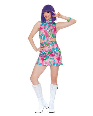 Dreamgirl Groovy Go-Go Women's Costume Dreamgirl