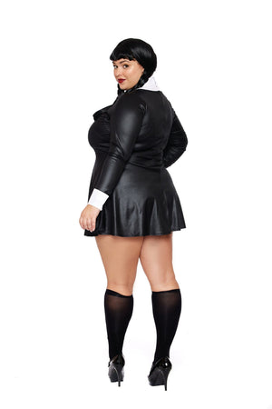 Dreamgirl Plus Size Gothic Schoolgirl Women's Costume Dreamgirl