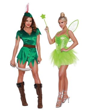 Mischief In Neverland Women's Costume Dreamgirl Costume