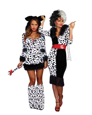 Plus Size Dalmatian Diva Women's Costume Dreamgirl Costume