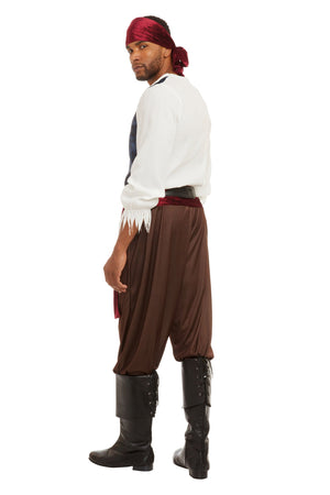 Rogue Pirate Men's Costume Dreamgirl International