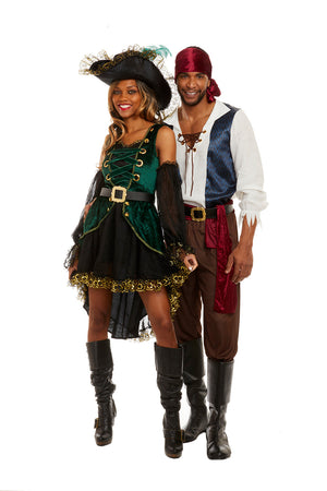 Rogue Pirate Men's Costume Dreamgirl International